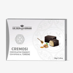Cremosi di cioccolato fondente con crema al torrone