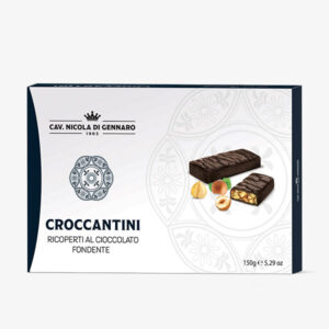Croccantini ricoperti al cioccolato fondente