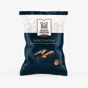 Croccantini ricoperti al cioccolato fondente