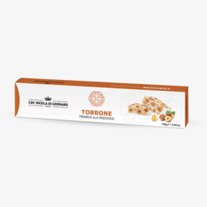 Torrone friabile alle nocciole